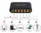 SPDIF Splitter 4X2 数字音频光纤4进2出切换器音频矩阵切换器